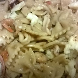 Egyptian Seafood Pasta Done My Way