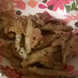 Smelts Akara  Or Pakora  Made With Besan (Chickpea flour)