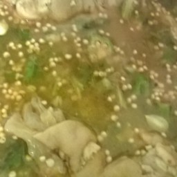 Goat’s Feet And Okra Pepper Soup With Egusi