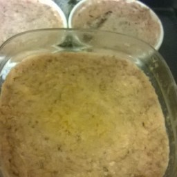 Moin Moin Made In A Microwave From Unpeeled Roman Beans And Coconut Milk