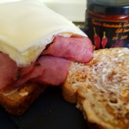 Turkey, Veggie Or Beef Bacon With Cheese And (Optional) Egg Sandwich