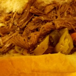 Homemade Italian Beef Sandwiches