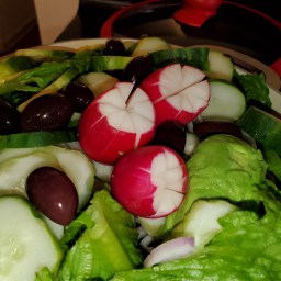 My Very First Attempt At Making Radish Roses