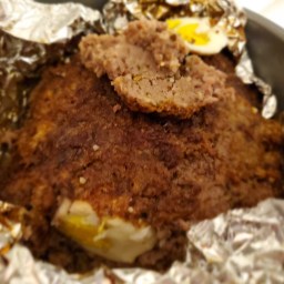 Lebanese Stuffed Meatloaf