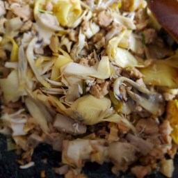 Banana Flower Stir Fry With Options