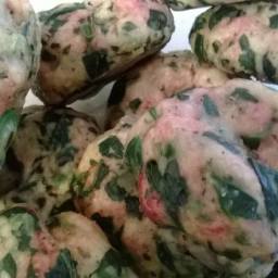 Steamed Palak (Spinach) Vada