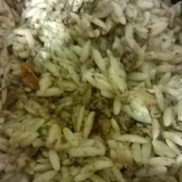 Greek Beef With Orzo