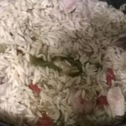 Lissan Ashfour  Orzo And Chicken Casserole