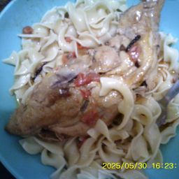 Chicken Paprikash My Way