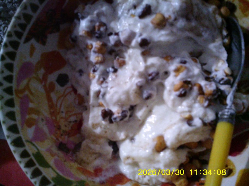 Roasted Chana With Yogurt